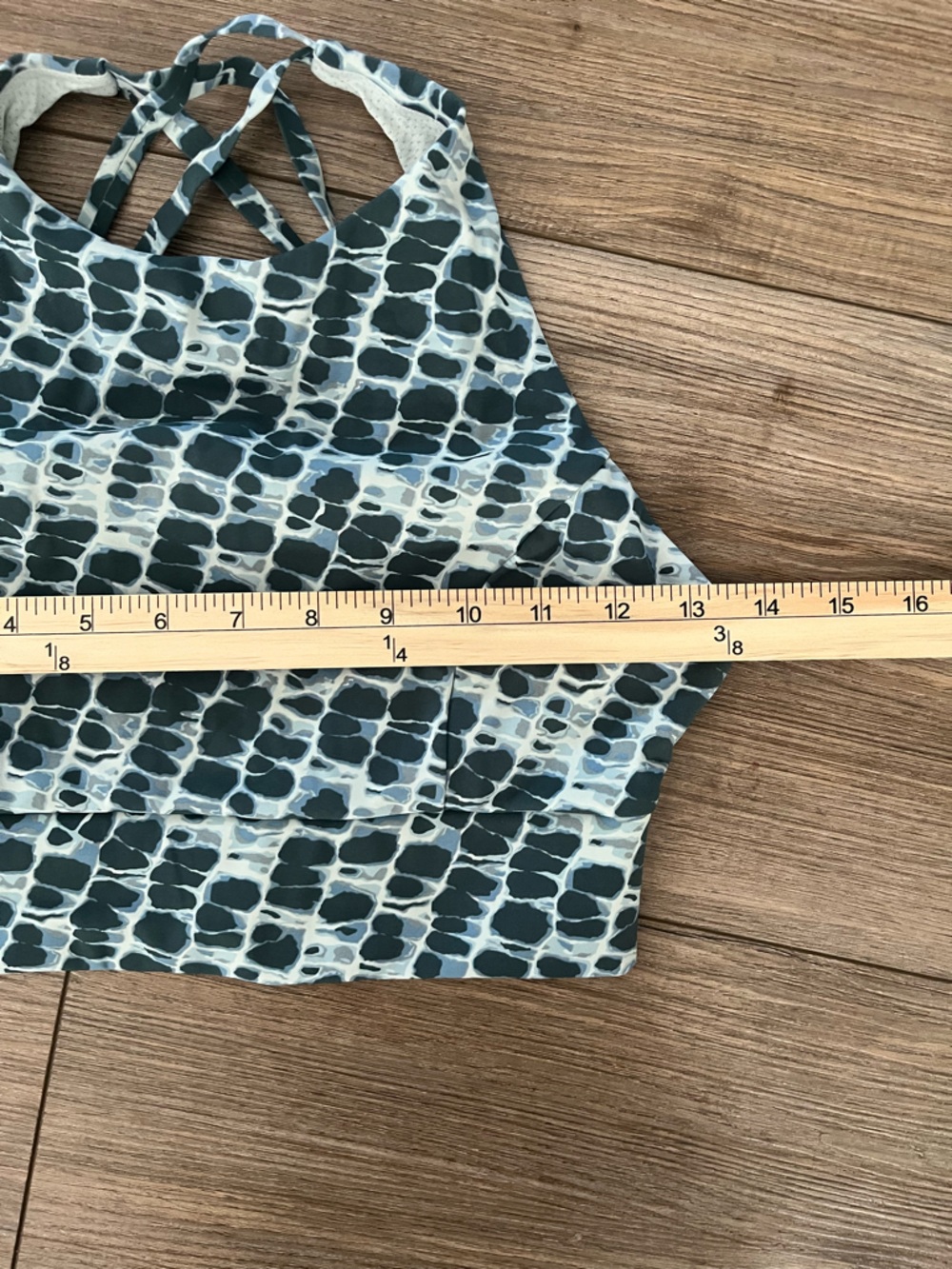 Tavi Move Bra with Cross Back Straps in Pebble Tie Dye Women’s Small - Picture 9 of 10